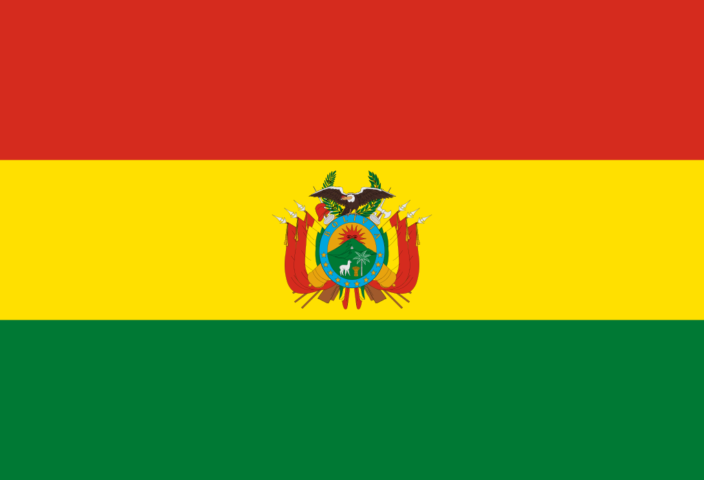 Посольство Боливии в Москве.Флаг Боливии