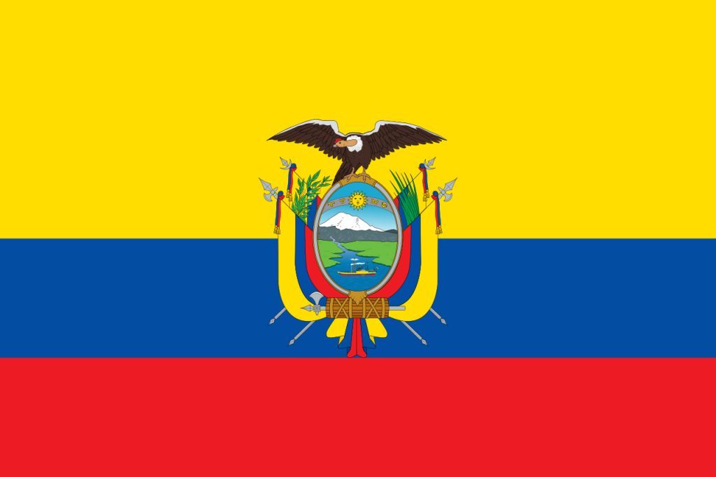 Посольство Эквадора в Москве. Флаг Эквадора