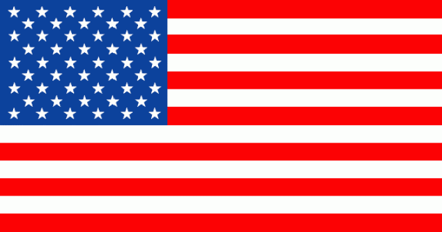 Посольство США в Москве. Флаг США
